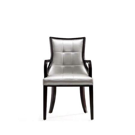 DESIGNED TO FURNISH Fifth Avenue Dining Armchair Silver DE3059122
